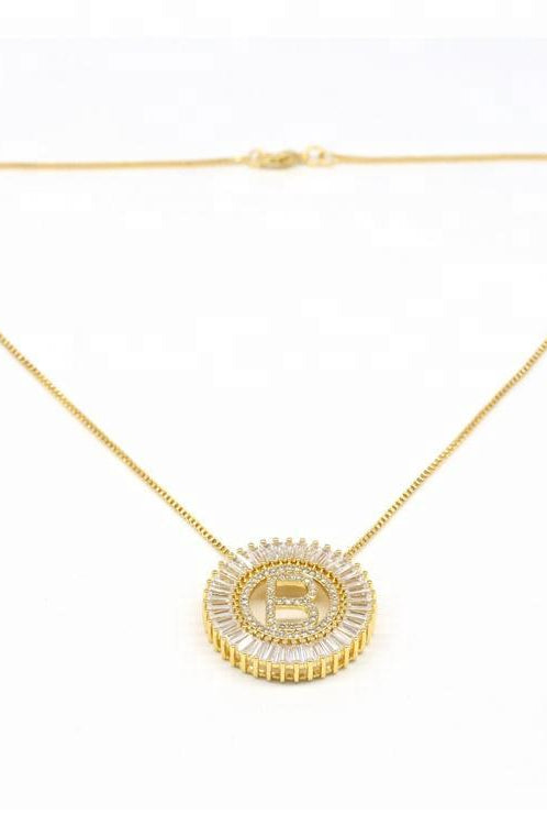 PREORDER: Radiant Initial Necklace-Womens-Stay Foxy Boutique, Florissant, Missouri