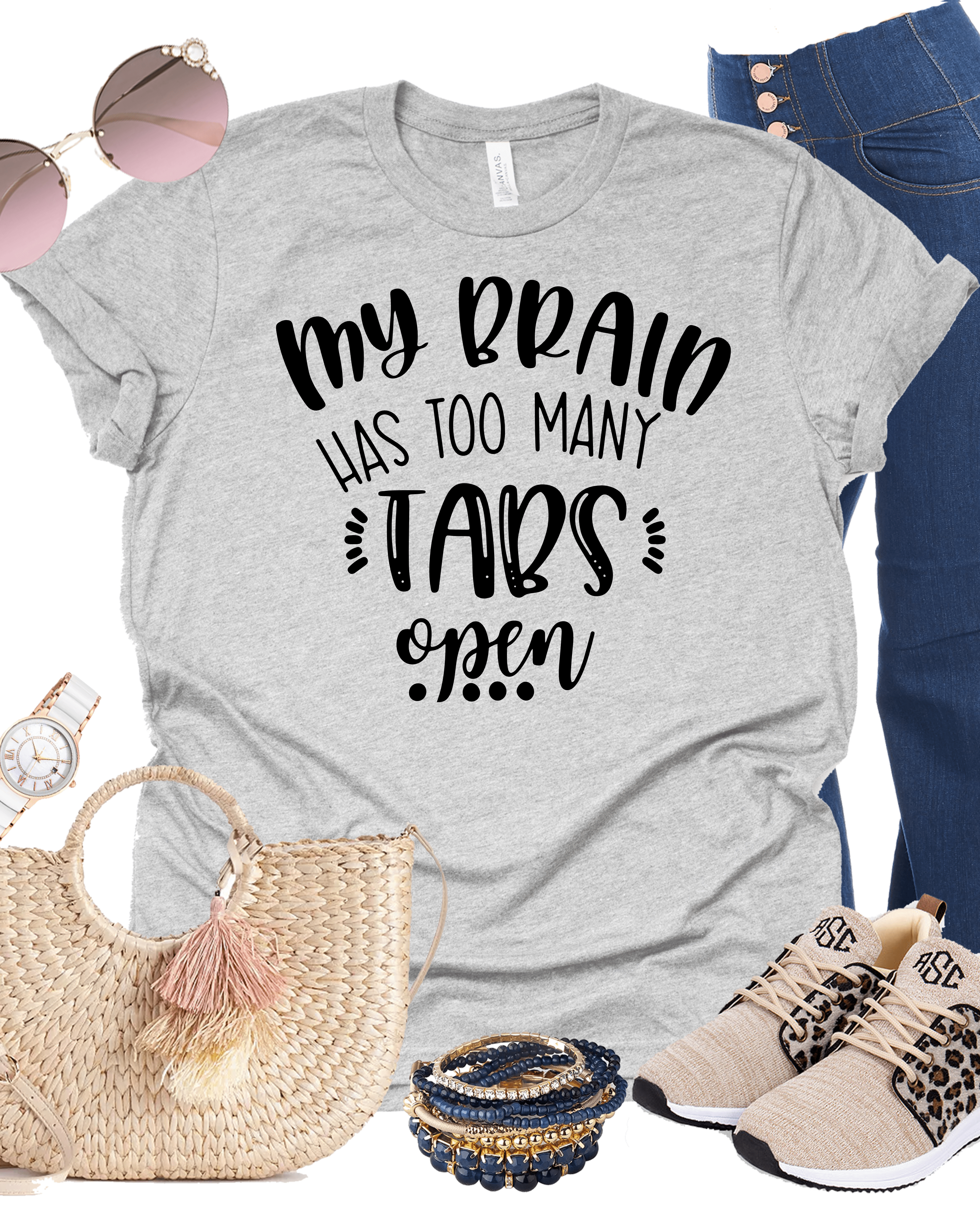 Tabs Graphic T-Graphic T-Stay Foxy Boutique, Florissant, Missouri