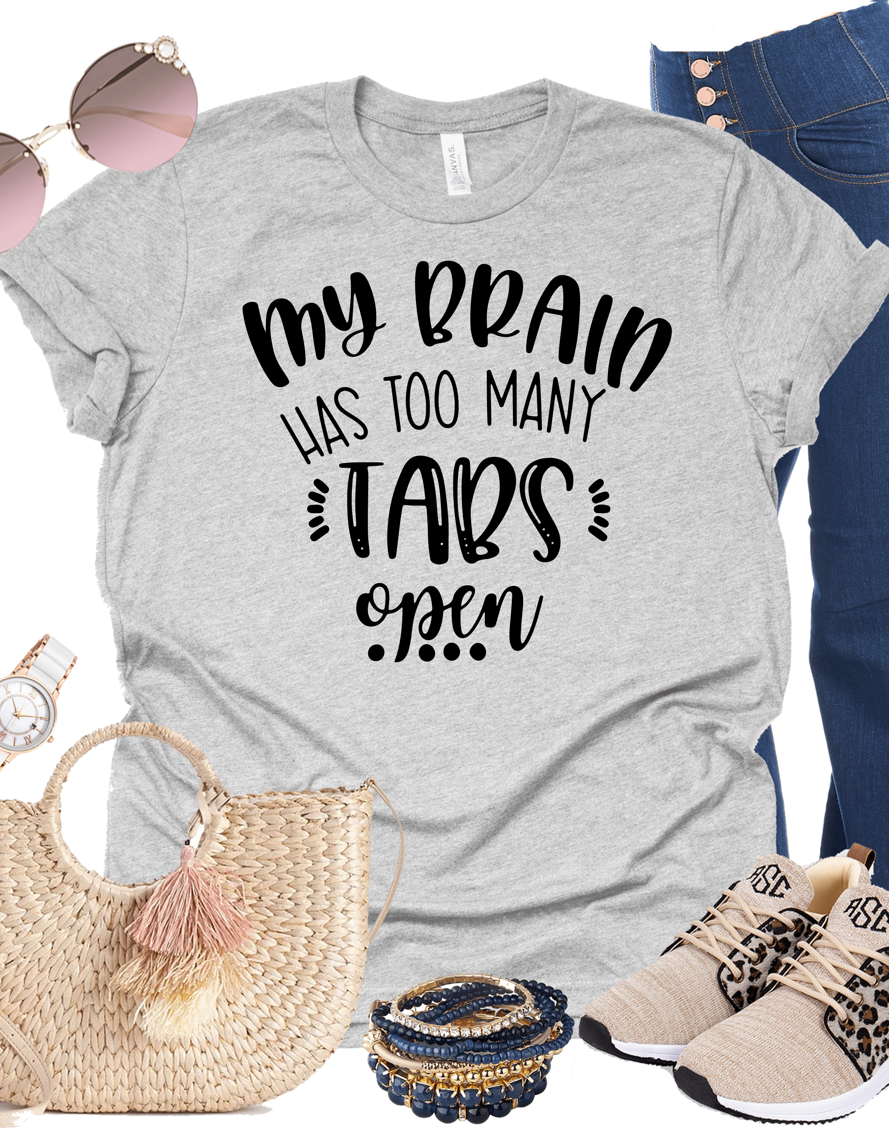 Tabs Graphic T-Graphic T-Stay Foxy Boutique, Florissant, Missouri