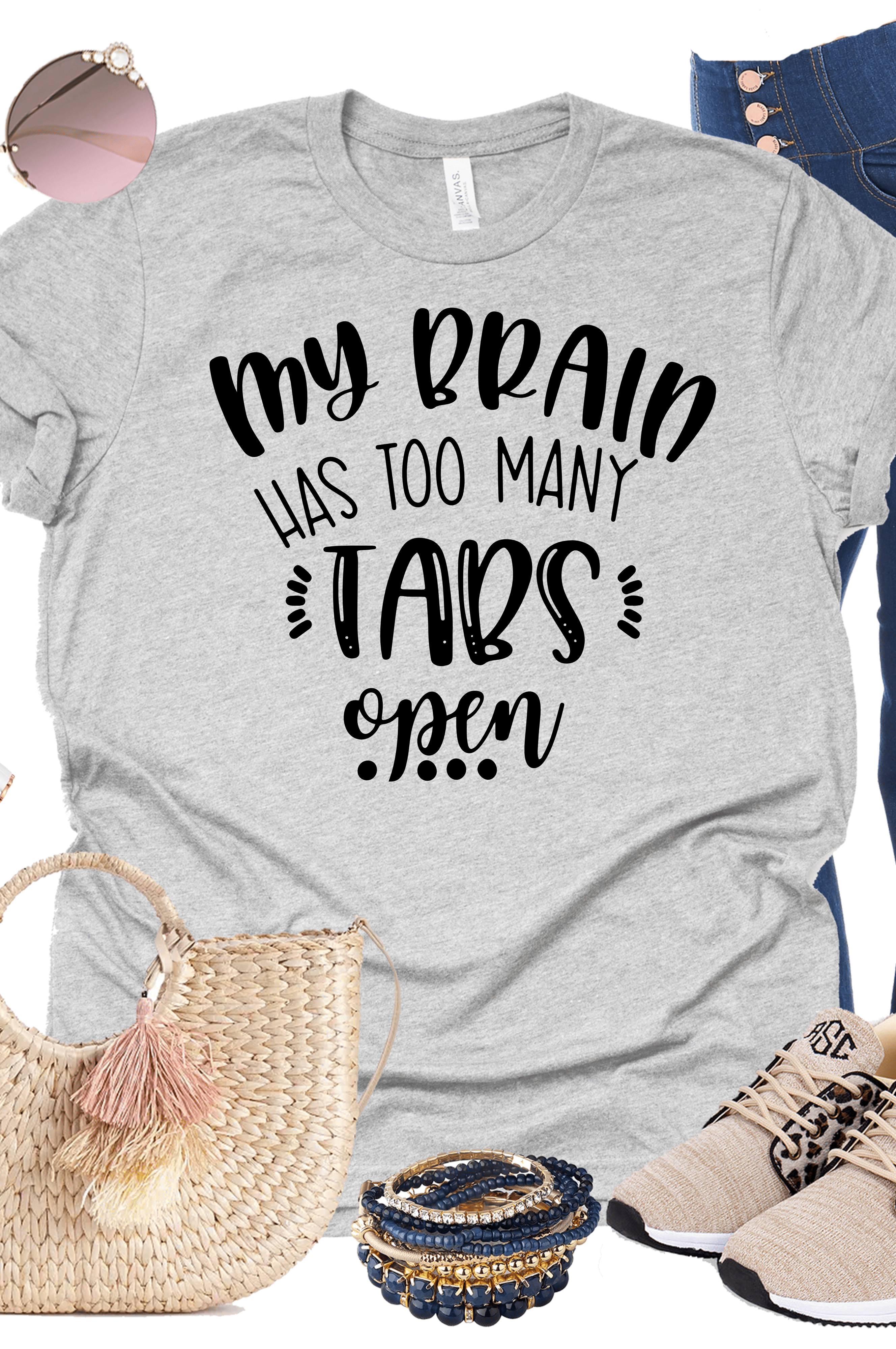 Tabs Graphic T-Graphic T-Stay Foxy Boutique, Florissant, Missouri