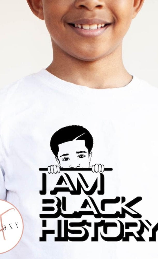 NEW I Am Black History Boy Toddler and Kid Graphic T #318-Graphic T-Stay Foxy Boutique, Florissant, Missouri
