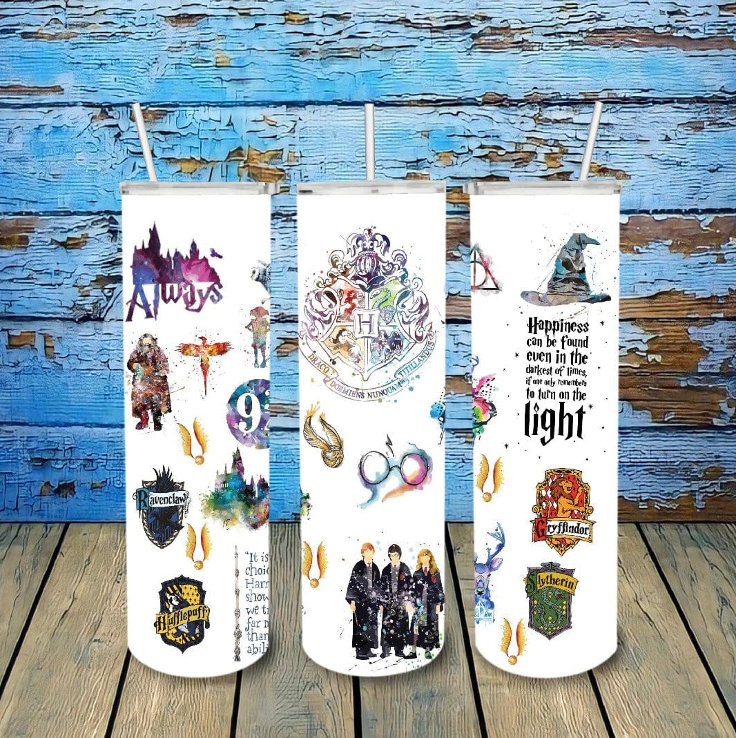 Happiness Can Be Found HP Tumbler-Drinkware-Stay Foxy Boutique, Florissant, Missouri