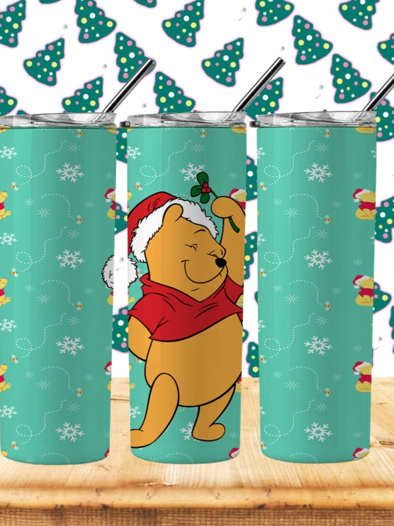Christmas Winnie Tumbler-Stay Foxy Boutique, Florissant, Missouri