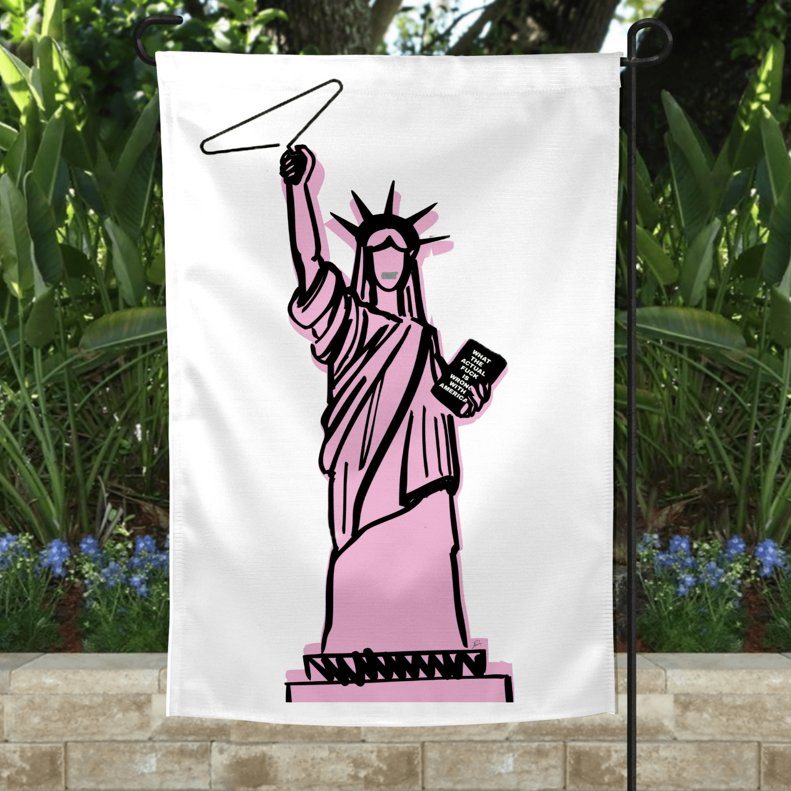 What The Actual Garden Flag-Stay Foxy Boutique, Florissant, Missouri