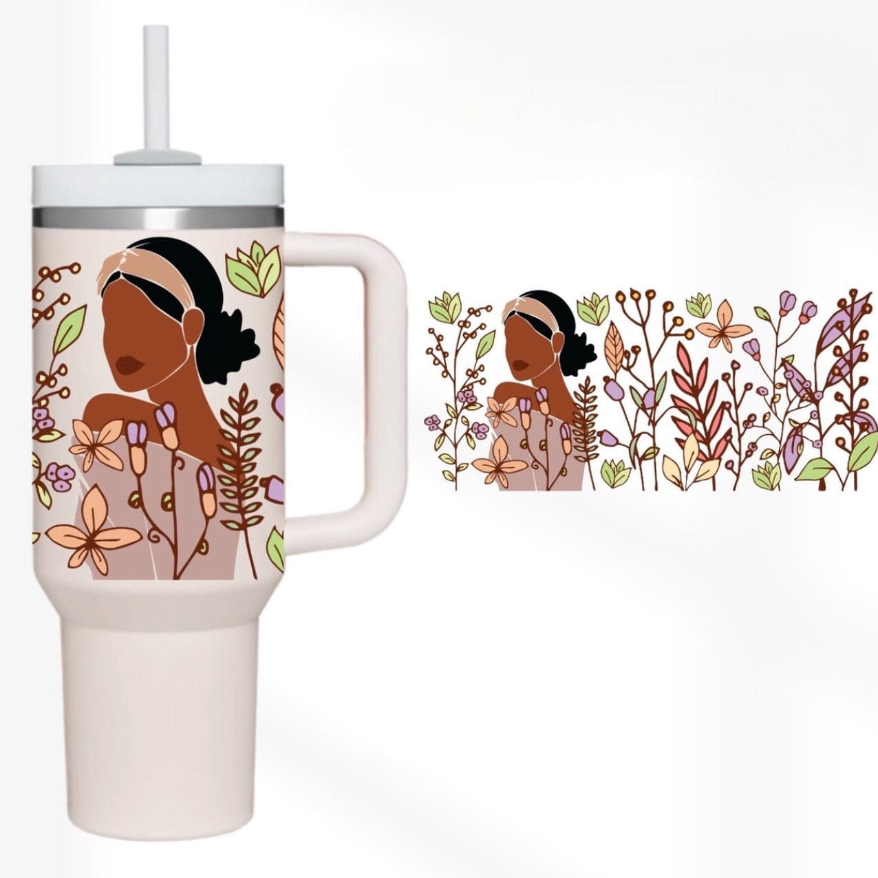 Proud Woman 40 oz Tumbler-Stay Foxy Boutique, Florissant, Missouri