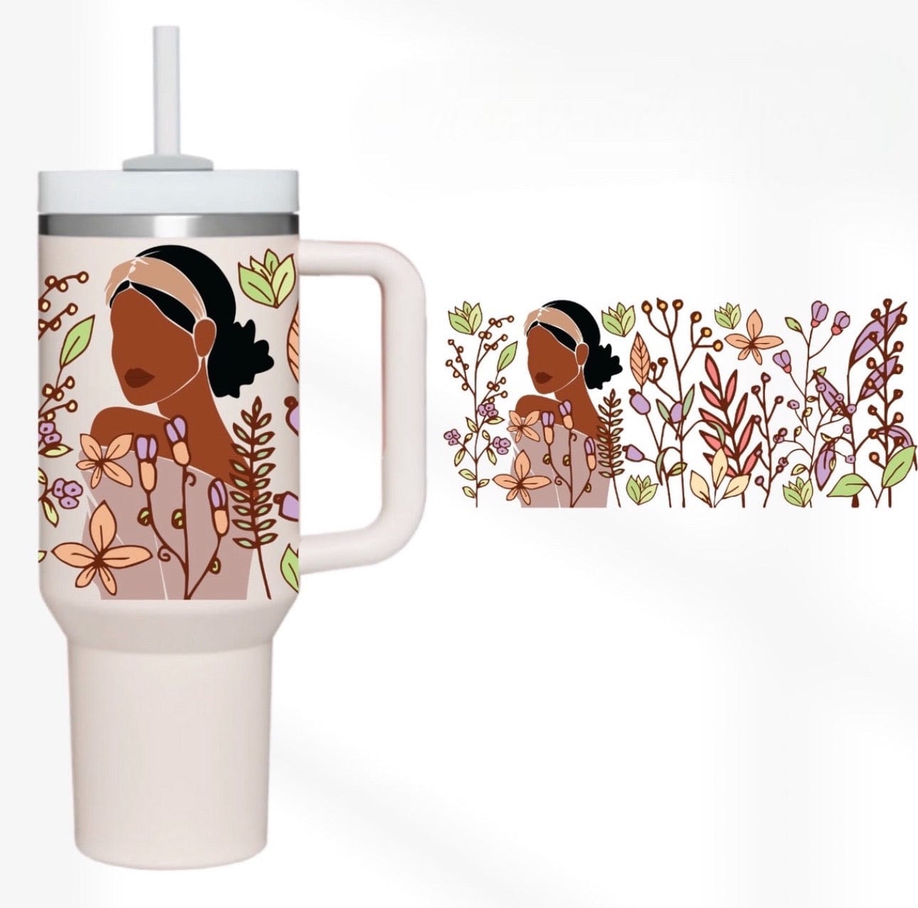 Proud Woman 40 oz Tumbler-Stay Foxy Boutique, Florissant, Missouri