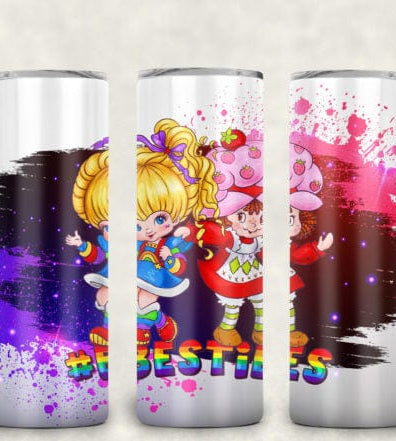 #Besties Tumbler-Drinkware-Stay Foxy Boutique, Florissant, Missouri