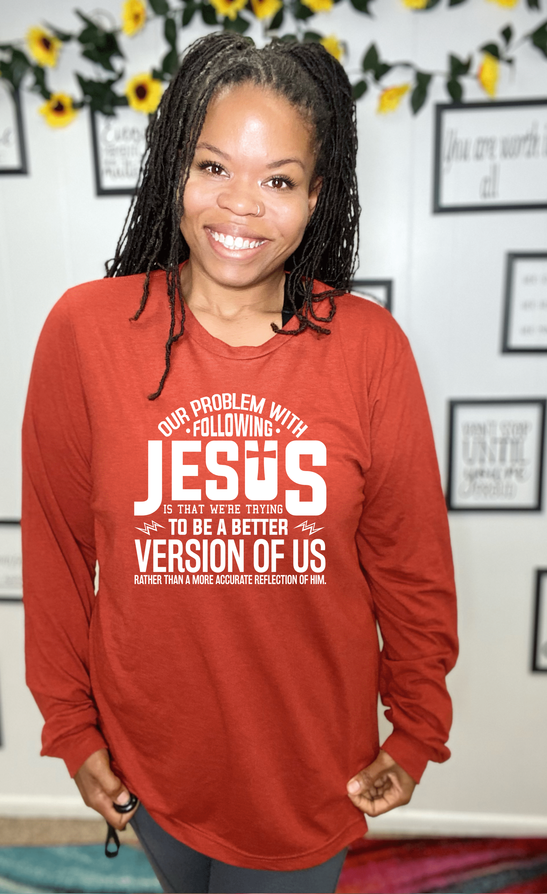 Version Of Us Graphic T-Graphic T-Stay Foxy Boutique, Florissant, Missouri