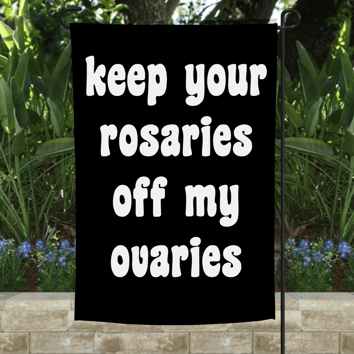 Keep Your Rosary Garden Flag-Stay Foxy Boutique, Florissant, Missouri