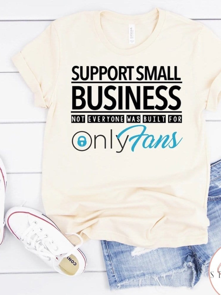 Support Small Business Graphic T #187-Graphic T-Stay Foxy Boutique, Florissant, Missouri