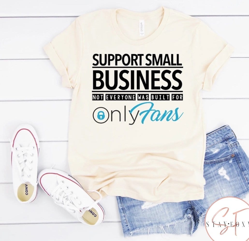 Support Small Business Graphic T #187-Graphic T-Stay Foxy Boutique, Florissant, Missouri