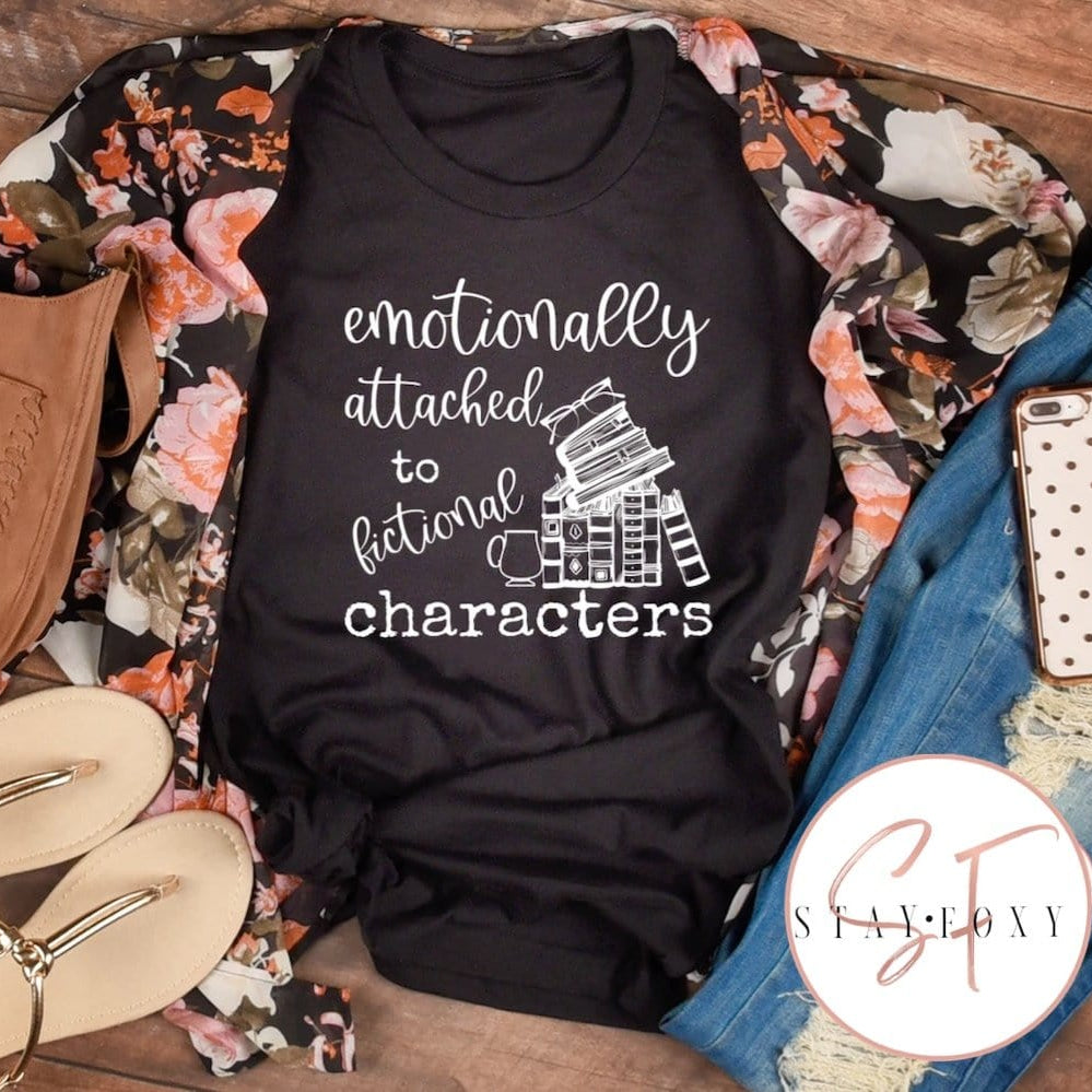 Emotionally Attached Graphic T-Graphic T-Stay Foxy Boutique, Florissant, Missouri