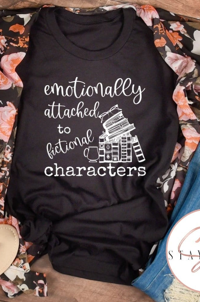 Emotionally Attached Graphic T-Graphic T-Stay Foxy Boutique, Florissant, Missouri