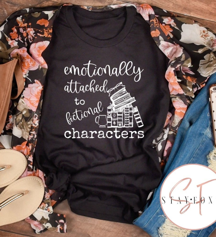 Emotionally Attached Graphic T-Graphic T-Stay Foxy Boutique, Florissant, Missouri