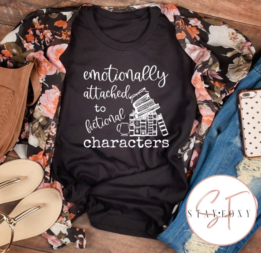 Emotionally Attached Graphic T-Graphic T-Stay Foxy Boutique, Florissant, Missouri