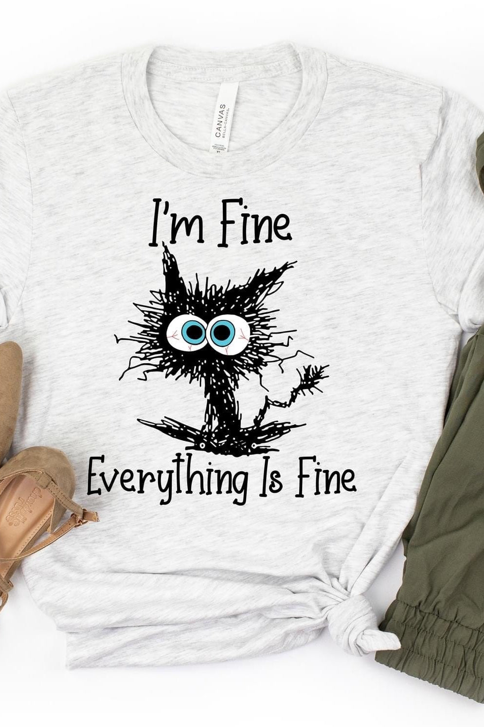 I’m Fine Graphic T-Graphic T-Stay Foxy Boutique, Florissant, Missouri