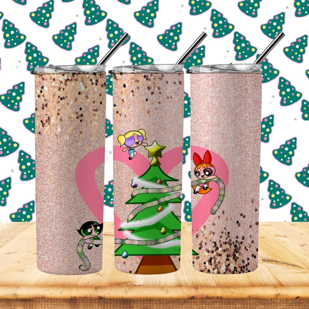 Christmas Power Girls Tumbler-Stay Foxy Boutique, Florissant, Missouri