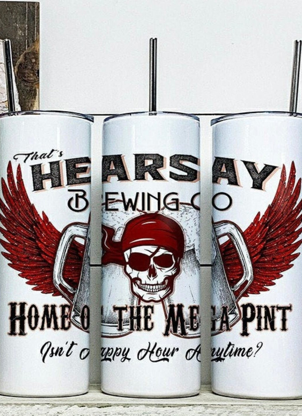 Home Of The Pint Tumbler-Stay Foxy Boutique, Florissant, Missouri