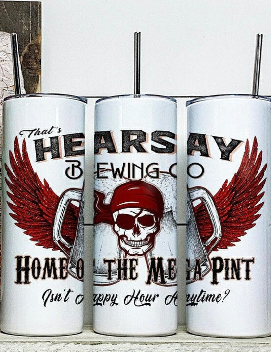 Home Of The Pint Tumbler-Stay Foxy Boutique, Florissant, Missouri