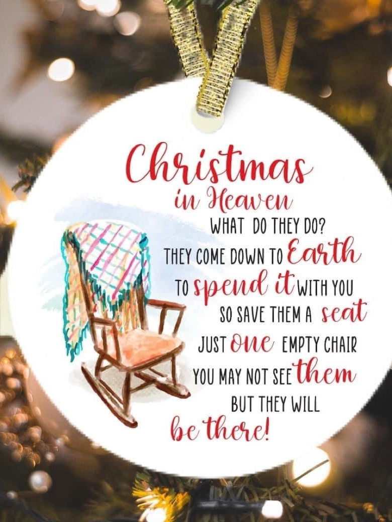 Christmas In Heaven Ornament-Stay Foxy Boutique, Florissant, Missouri