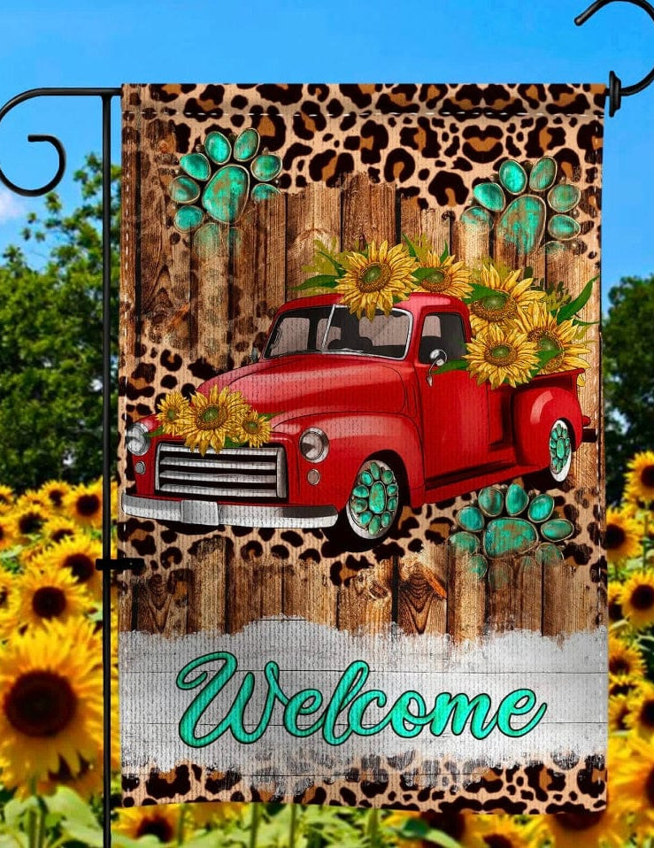Southwestern Truck Garden Flag-Stay Foxy Boutique, Florissant, Missouri