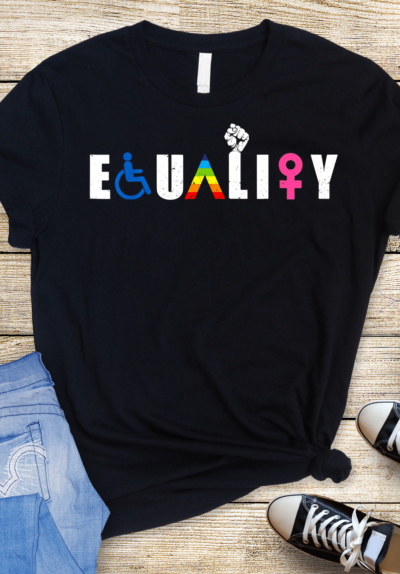 Equality Graphic T-Graphic T-Stay Foxy Boutique, Florissant, Missouri