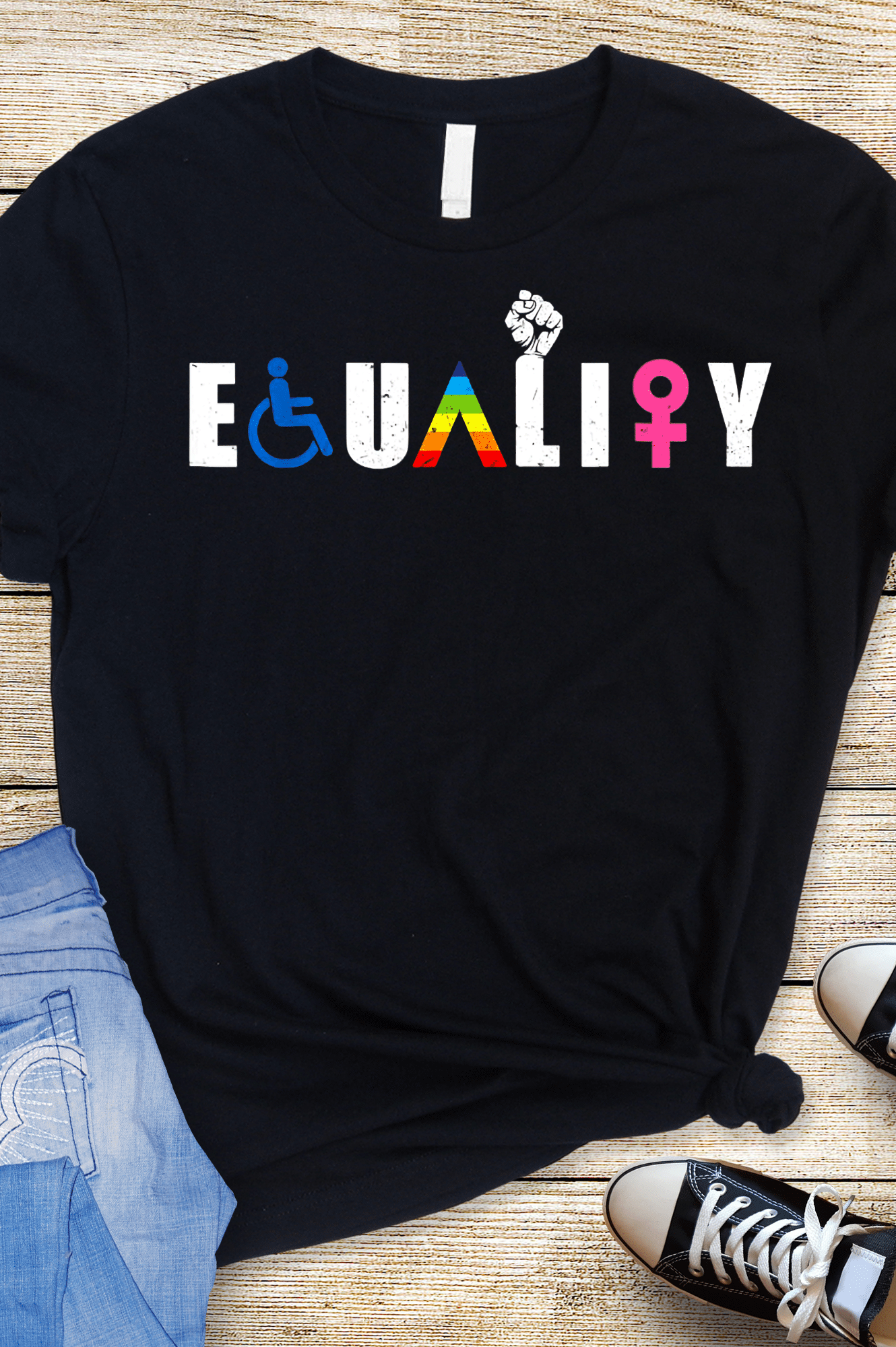 Equality Graphic T-Graphic T-Stay Foxy Boutique, Florissant, Missouri