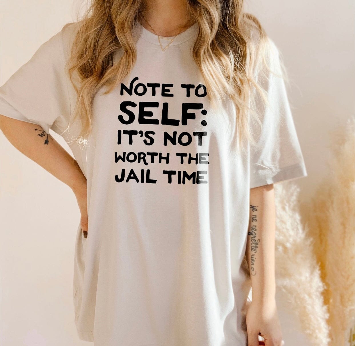 Note To Self Graphic T-Graphic T-Stay Foxy Boutique, Florissant, Missouri