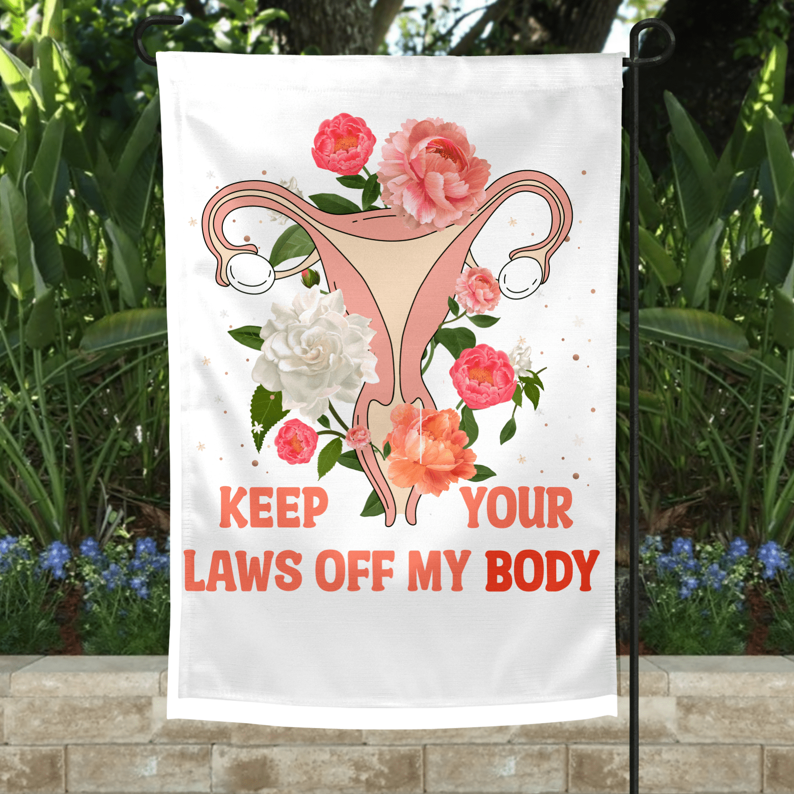 Keep Your Laws Garden Flag-Stay Foxy Boutique, Florissant, Missouri