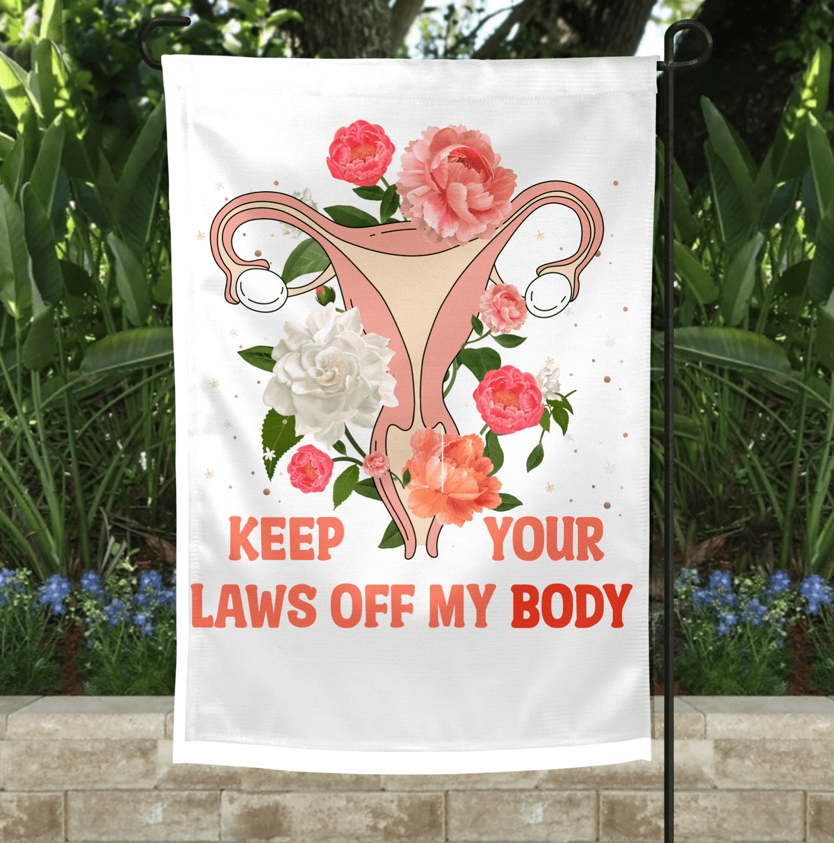 Keep Your Laws Garden Flag-Stay Foxy Boutique, Florissant, Missouri