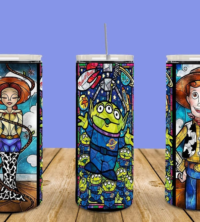 Toys Mosaic Tumbler-Drinkware-Stay Foxy Boutique, Florissant, Missouri