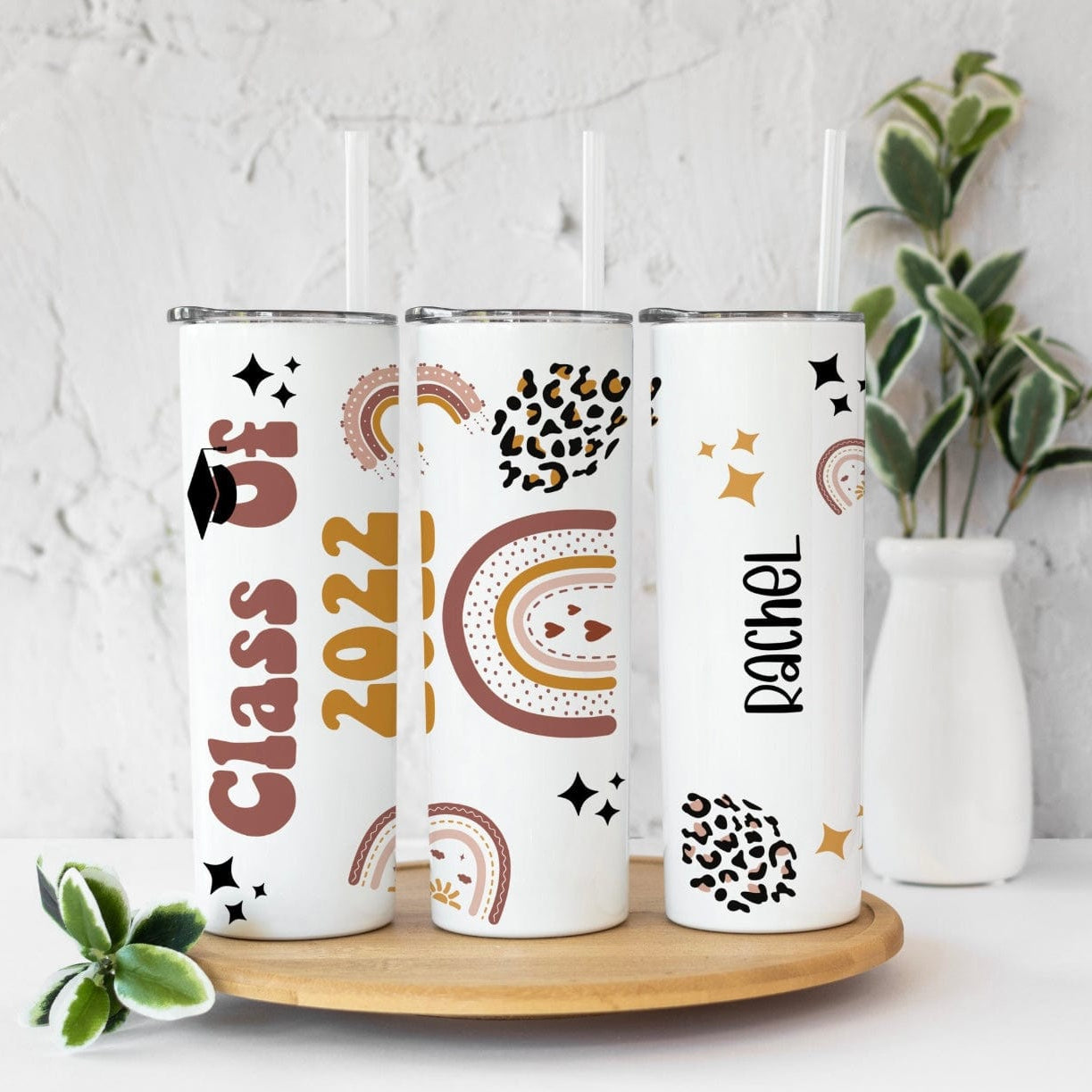 Class Of 22 Earthtones Tumbler-Stay Foxy Boutique, Florissant, Missouri
