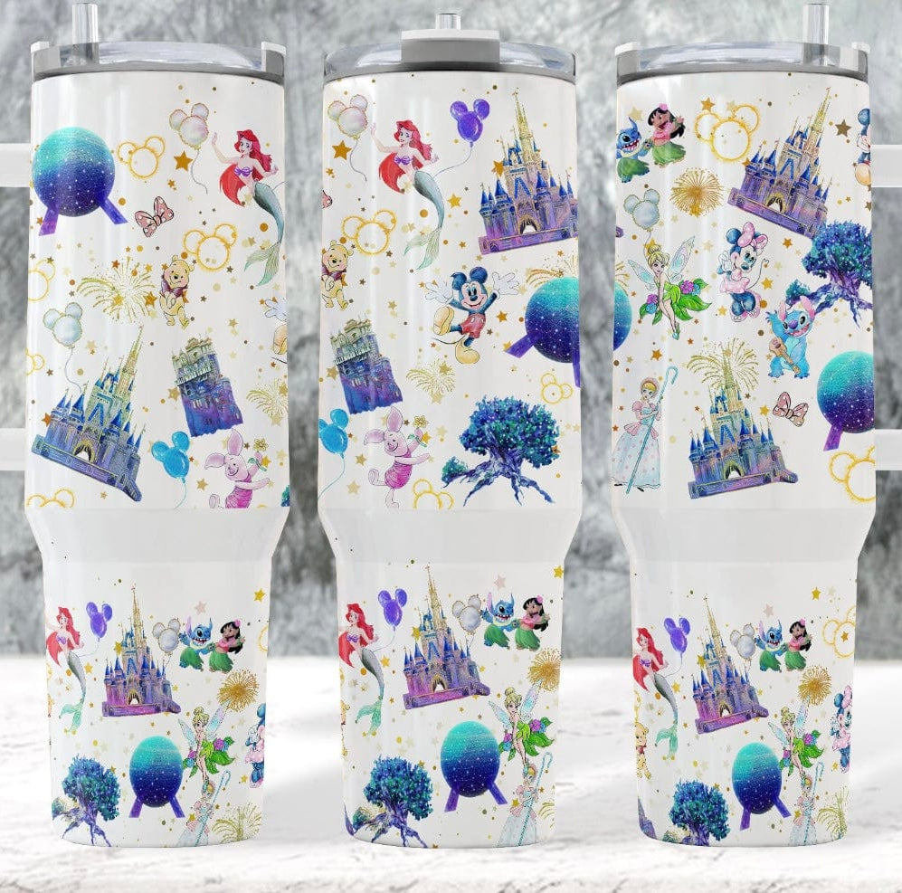 Celebrate 40 oz Tumbler-Stay Foxy Boutique, Florissant, Missouri