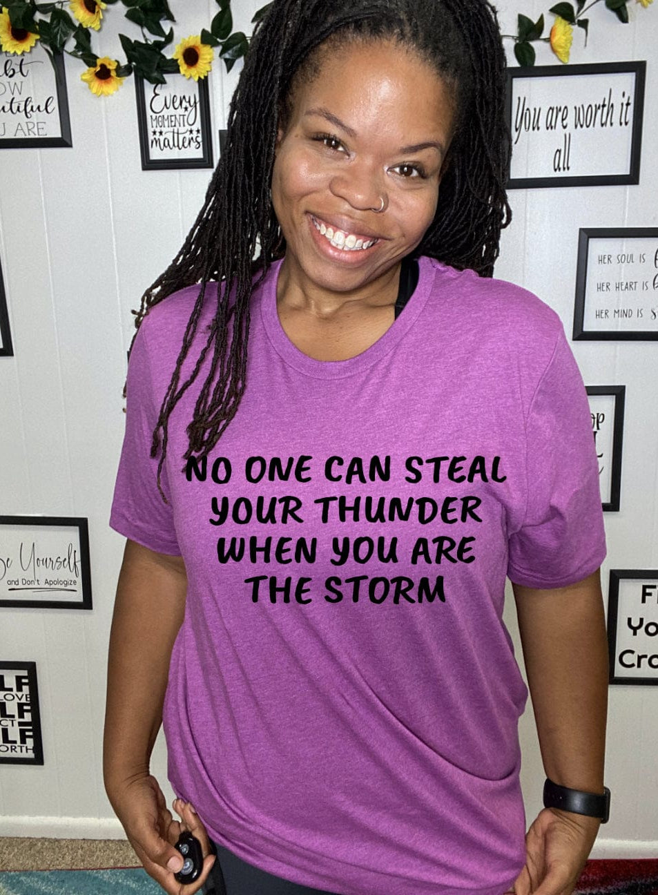 No One Can Steal Graphic T-Graphic T-Stay Foxy Boutique, Florissant, Missouri