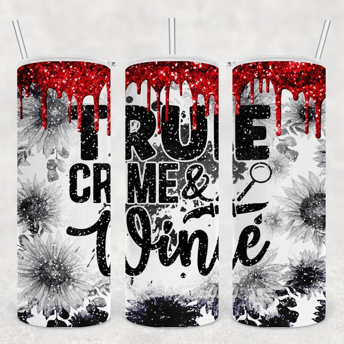 True Crime Tumbler-Drinkware-Stay Foxy Boutique, Florissant, Missouri