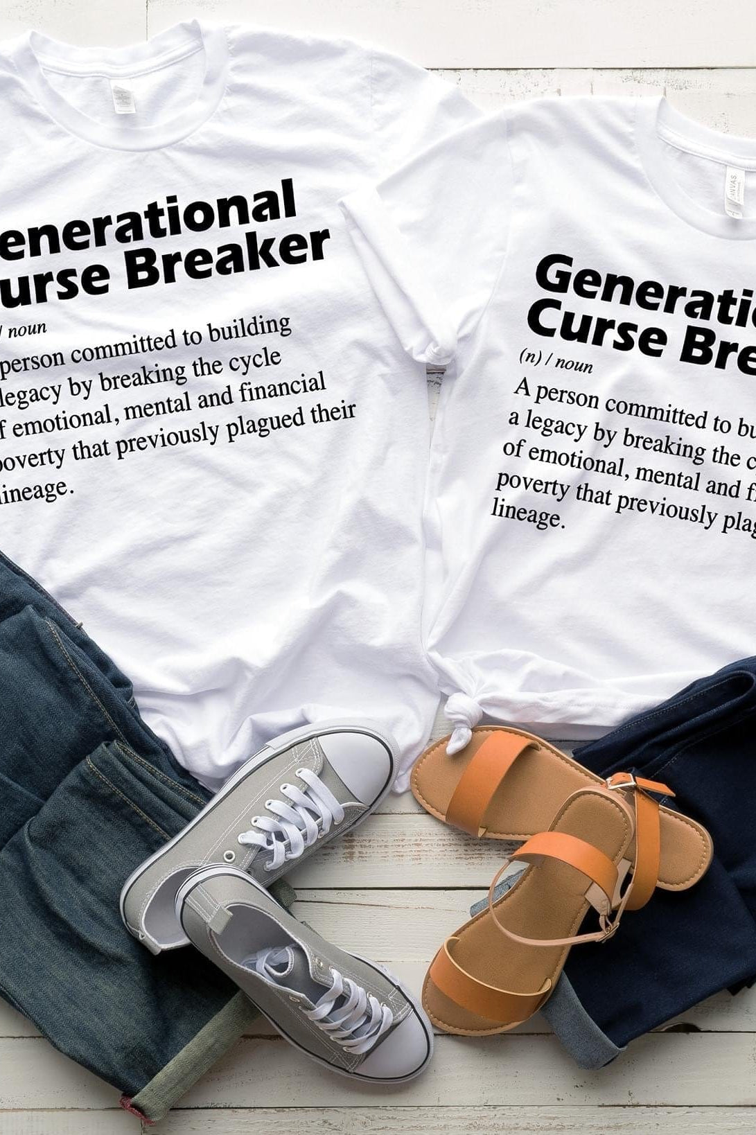 Generational Curse Breaker Graphic T #304-Graphic T-Stay Foxy Boutique, Florissant, Missouri