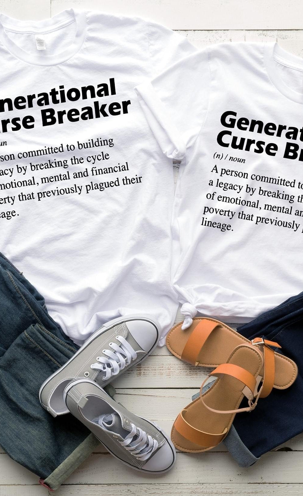 Generational Curse Breaker Graphic T #304-Graphic T-Stay Foxy Boutique, Florissant, Missouri