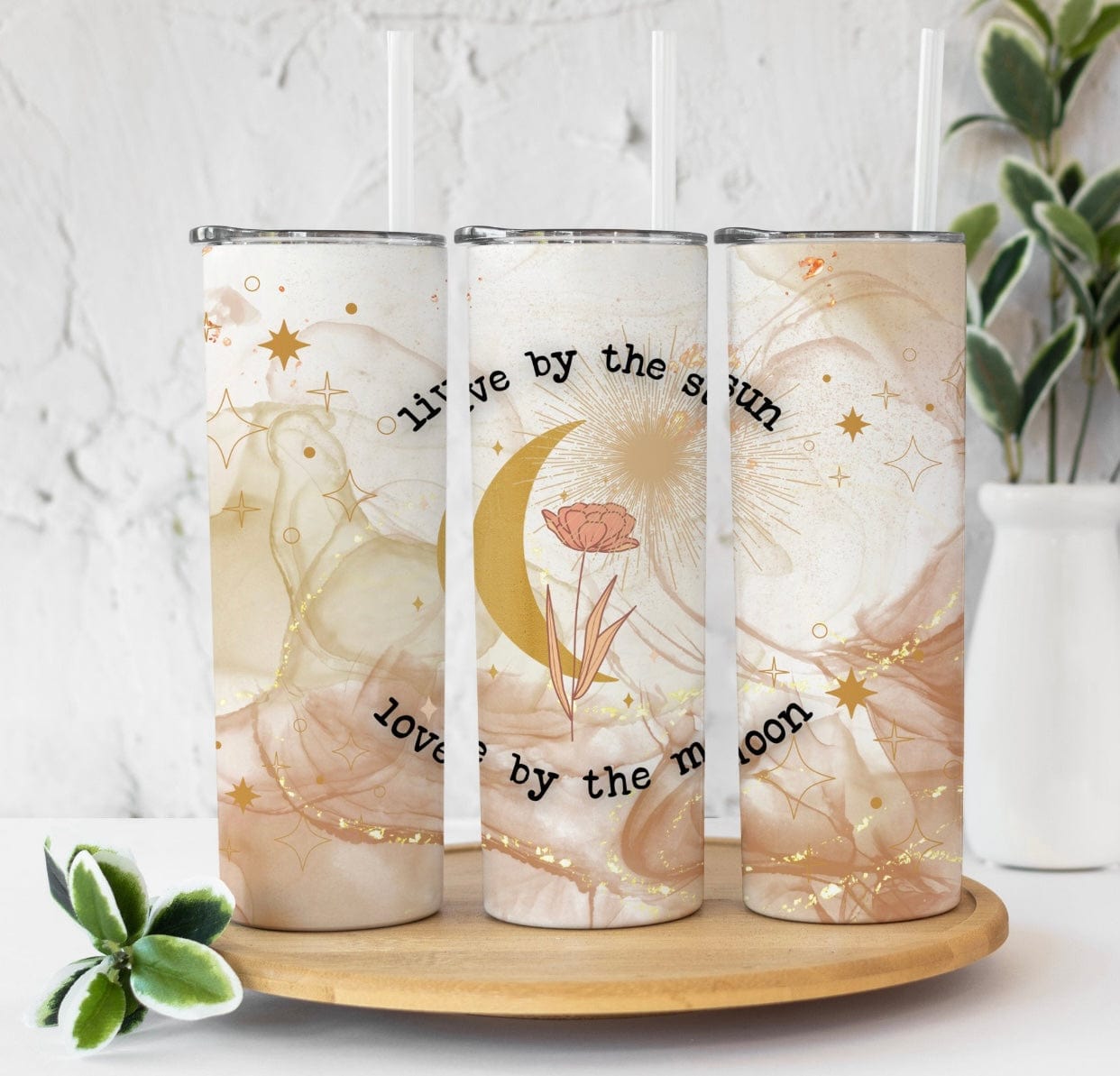 Live By The Sun Tumbler-Stay Foxy Boutique, Florissant, Missouri