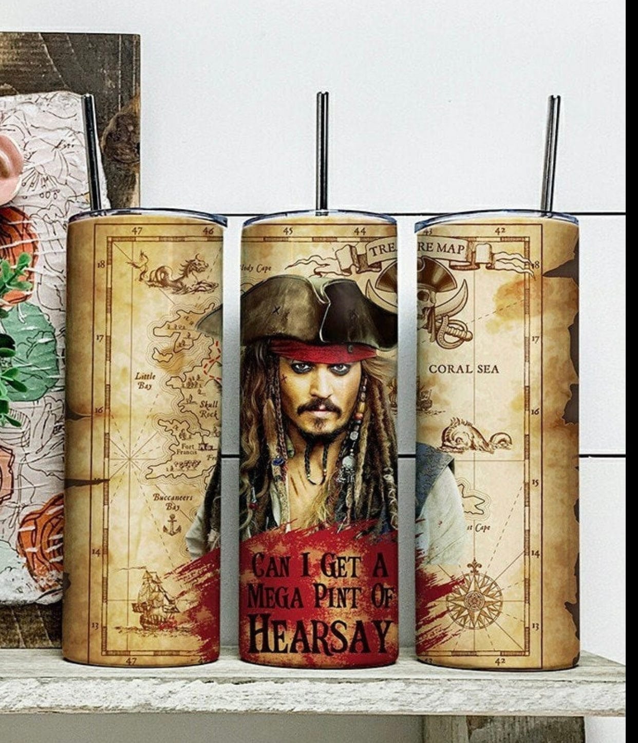 The Map Tumbler-Stay Foxy Boutique, Florissant, Missouri
