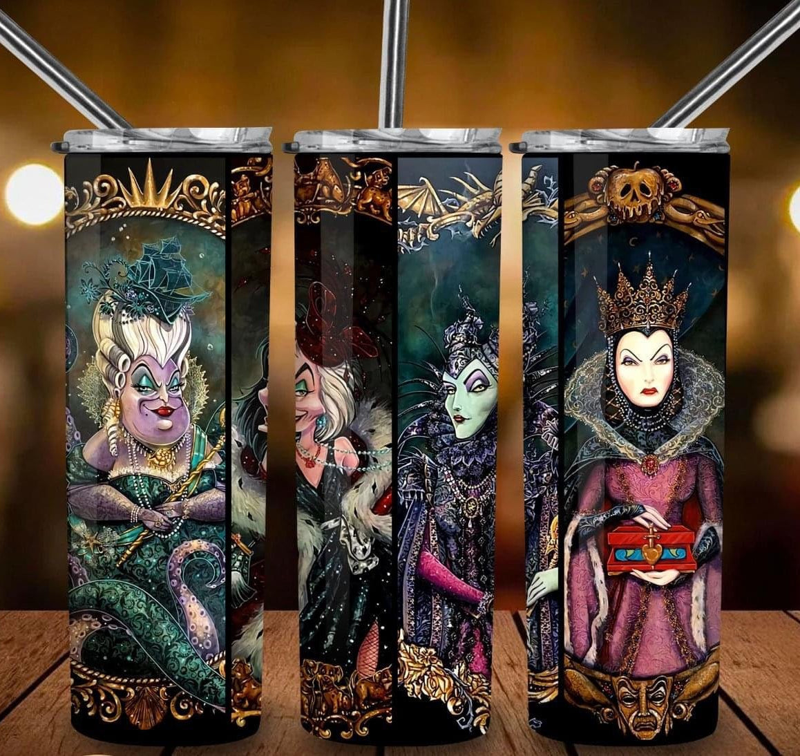 Evil Queens Tumbler-Drinkware-Stay Foxy Boutique, Florissant, Missouri