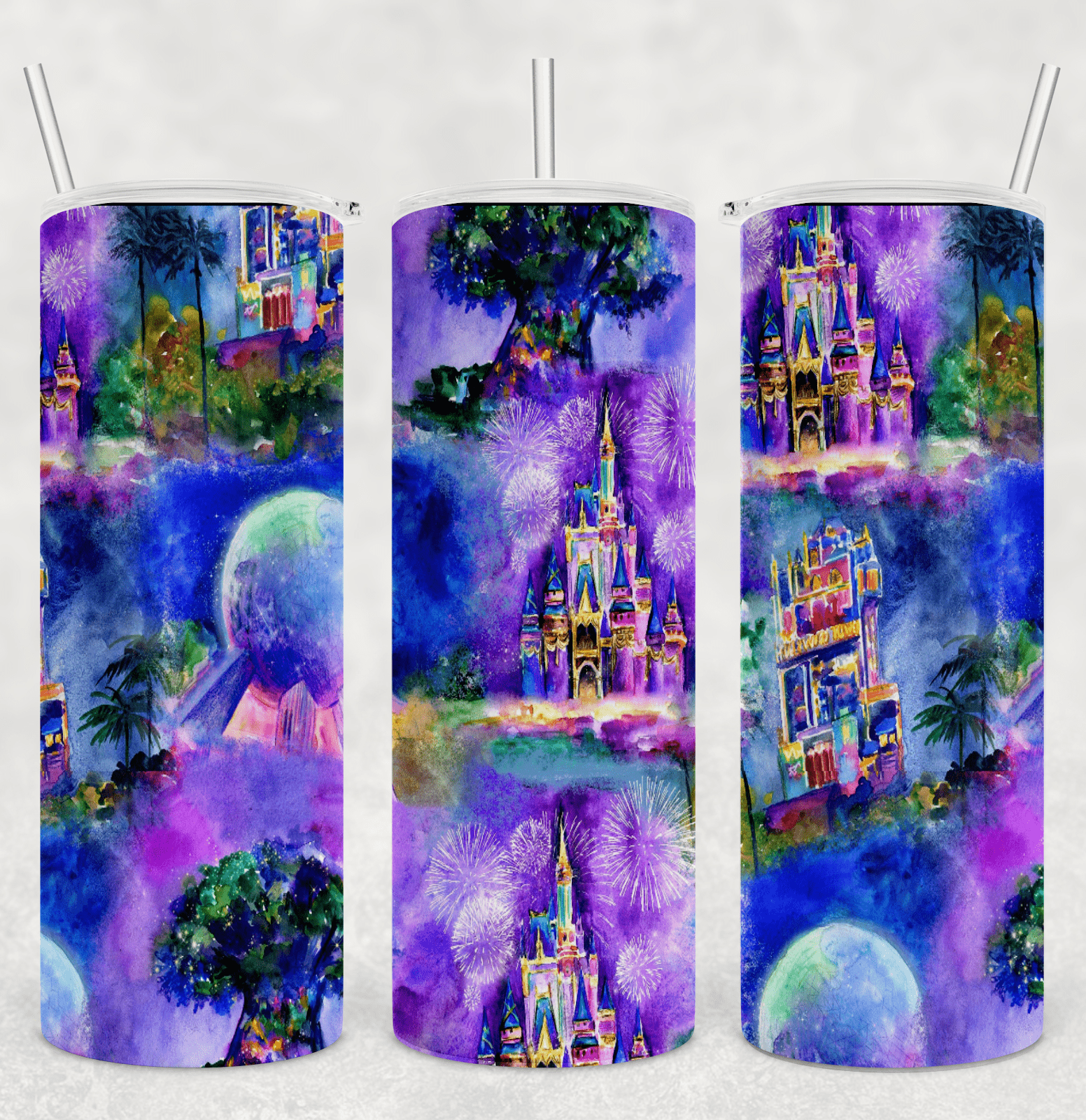 Purple Haze Castle Tumbler-Stay Foxy Boutique, Florissant, Missouri