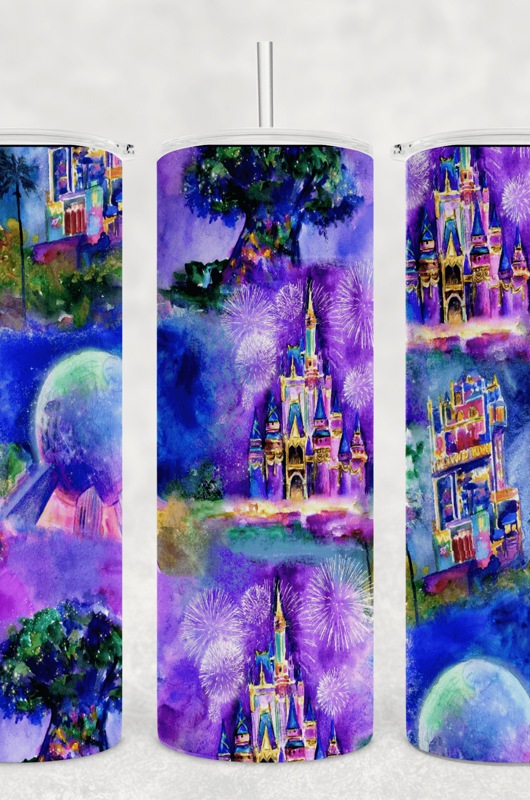 Purple Haze Castle Tumbler-Stay Foxy Boutique, Florissant, Missouri