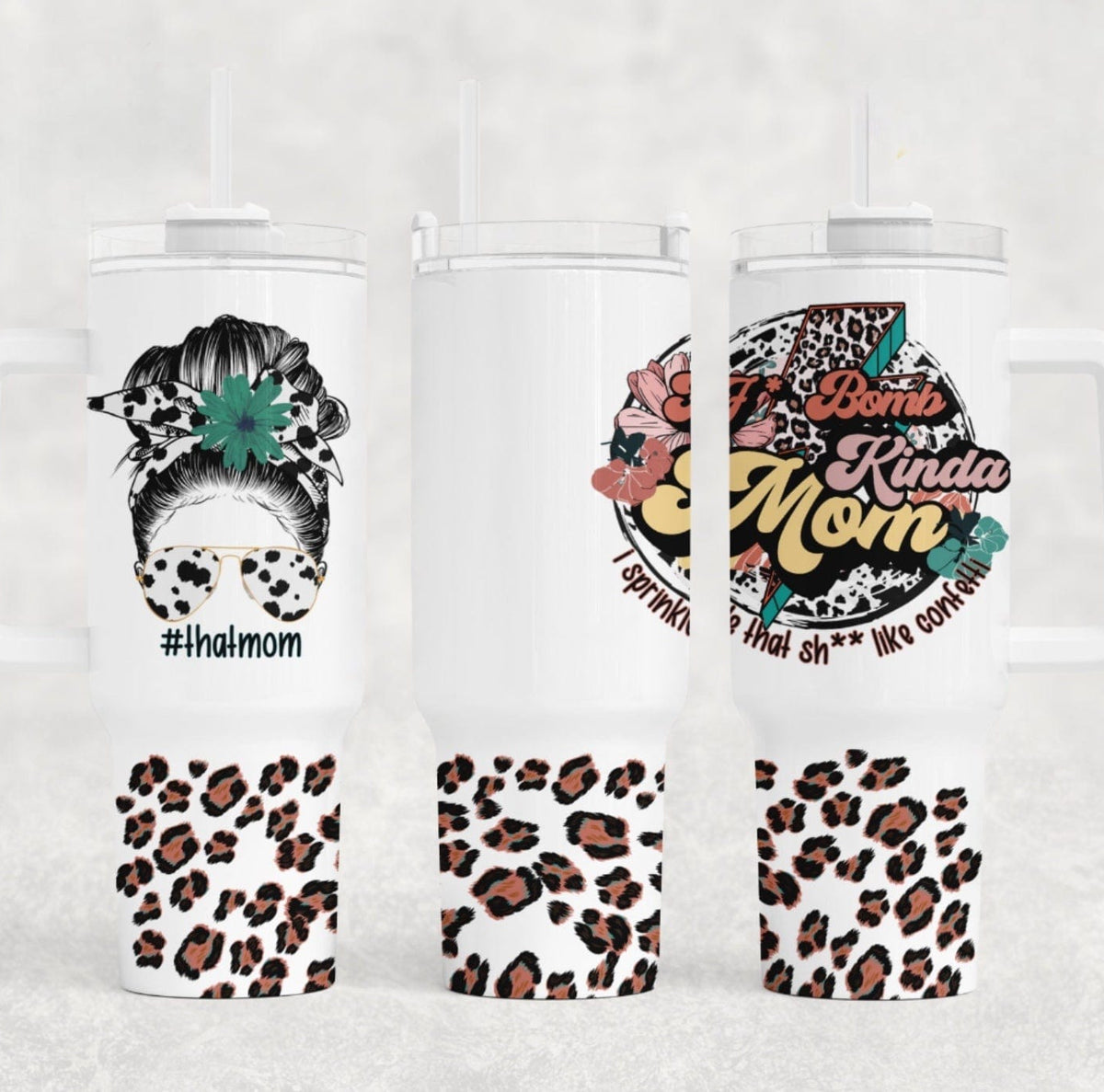 F-Bomb 40 oz Tumbler-Stay Foxy Boutique, Florissant, Missouri