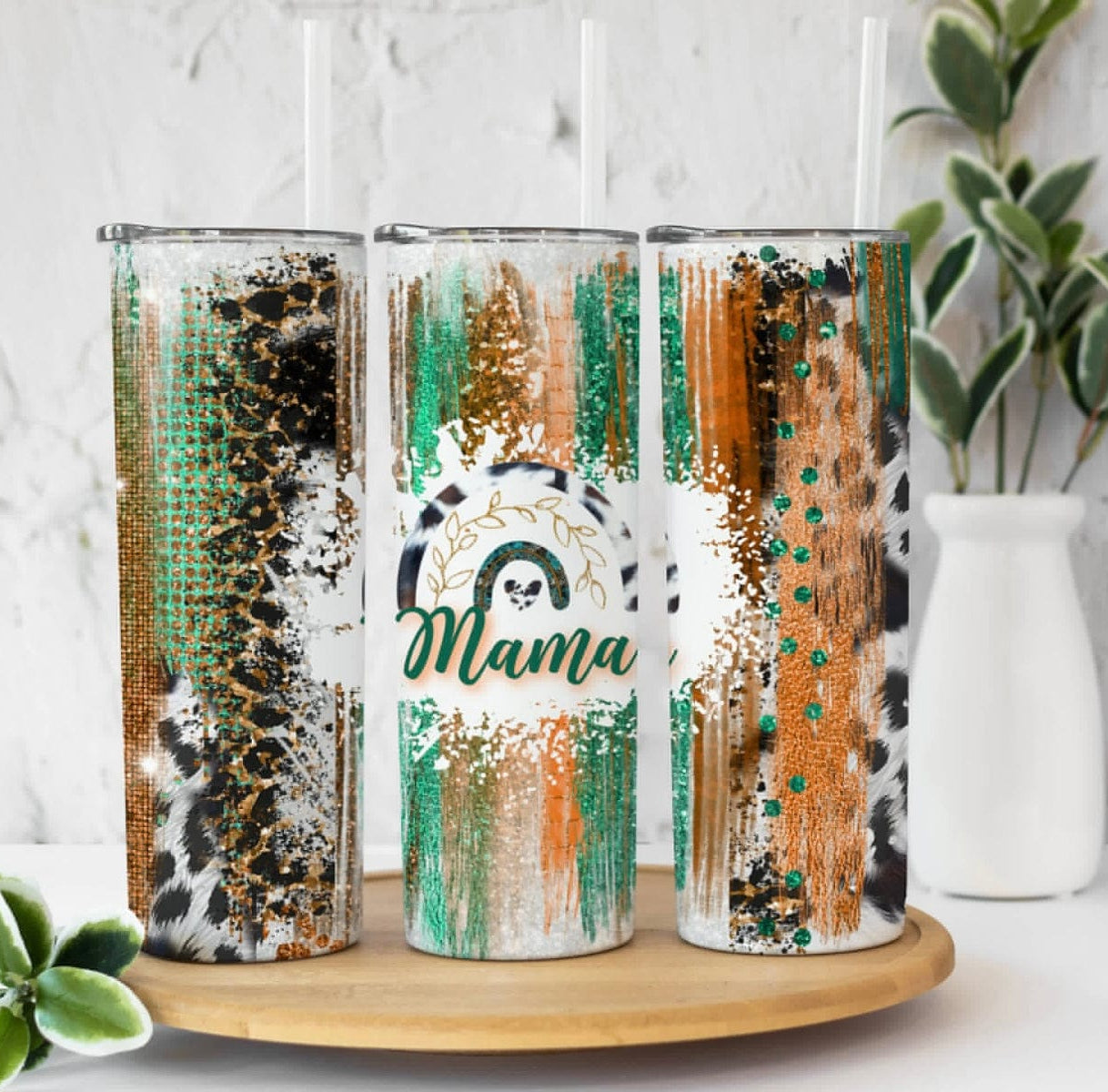 Earthtone Momma Tumbler-Stay Foxy Boutique, Florissant, Missouri