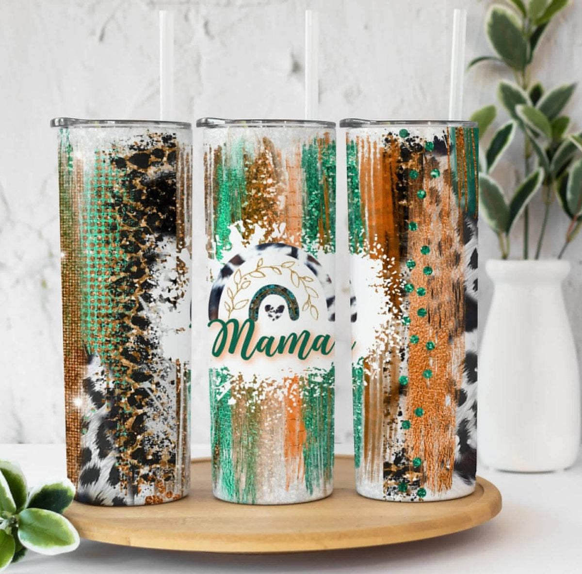 Earthtone Momma Tumbler-Stay Foxy Boutique, Florissant, Missouri