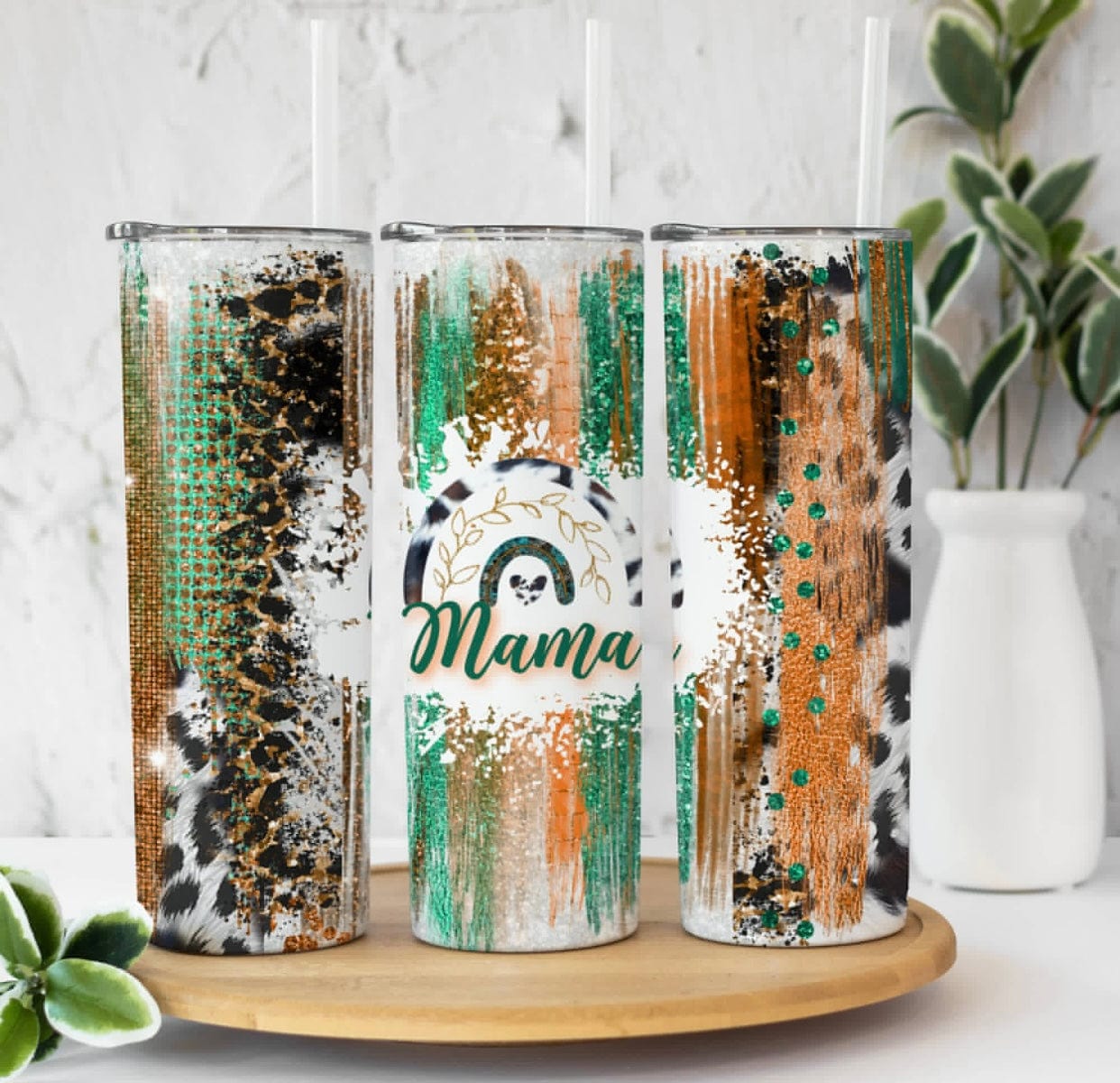 Earthtone Momma Tumbler-Stay Foxy Boutique, Florissant, Missouri