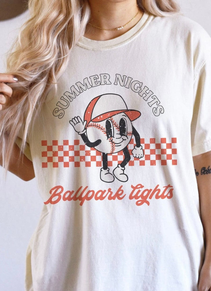 Summer Nights Graphic T-Graphic T-Stay Foxy Boutique, Florissant, Missouri