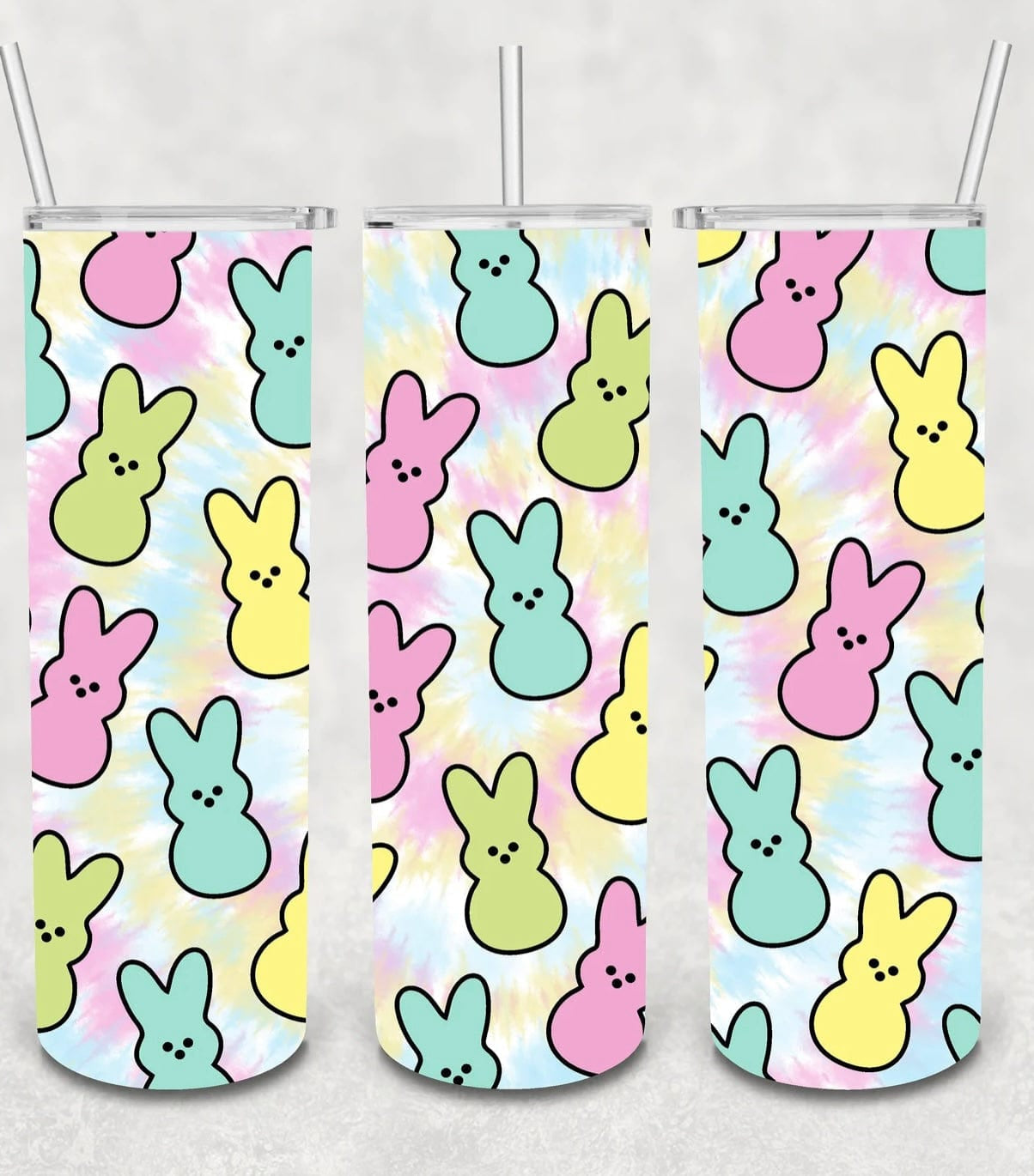 Tie Dye Easter Tumbler-Stay Foxy Boutique, Florissant, Missouri