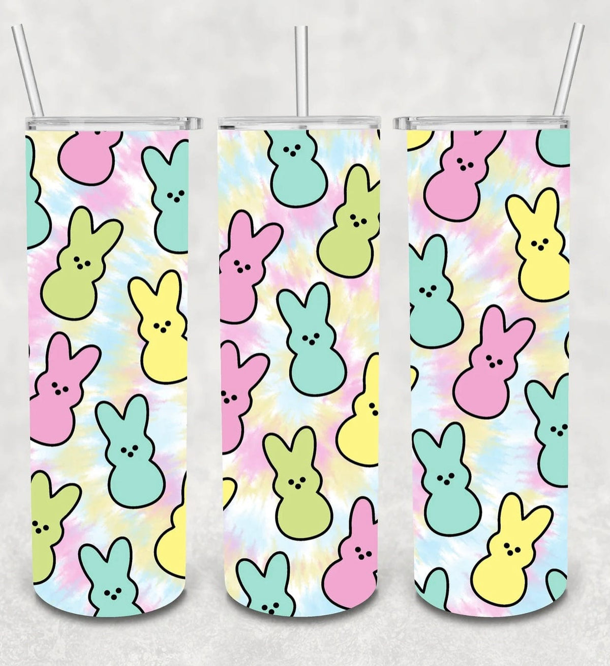 Tie Dye Easter Tumbler-Stay Foxy Boutique, Florissant, Missouri