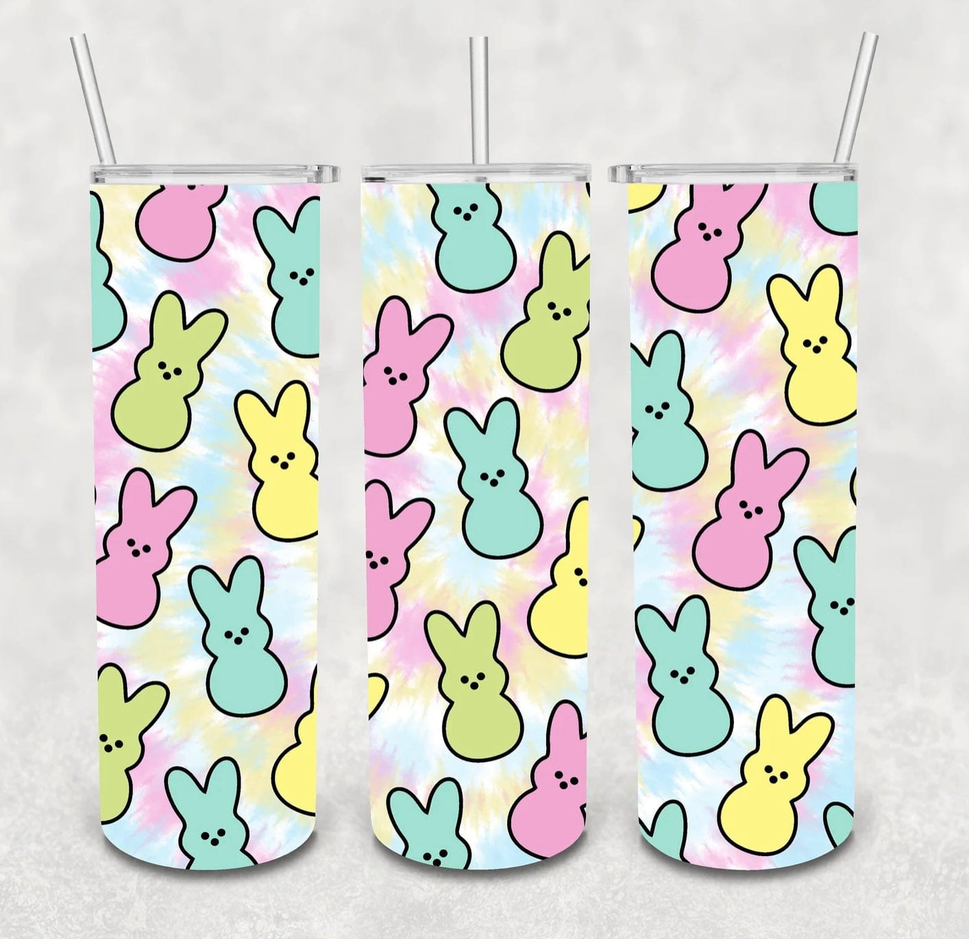 Tie Dye Easter Tumbler-Stay Foxy Boutique, Florissant, Missouri